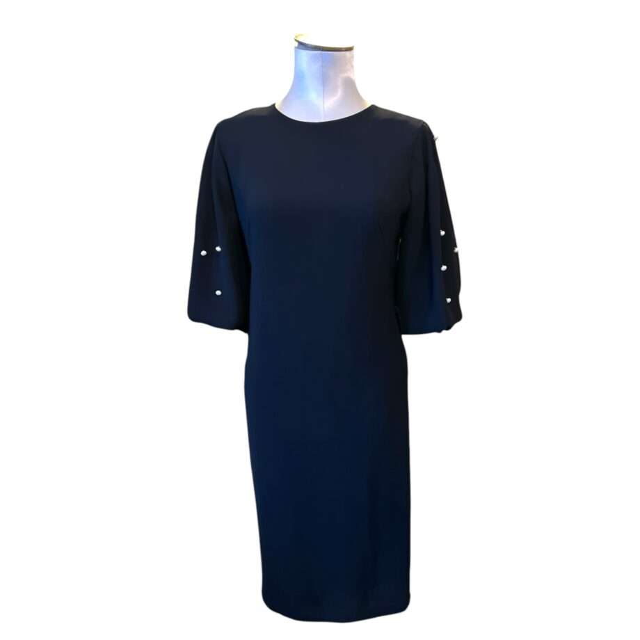 Puff sleeve black dress size M/ L