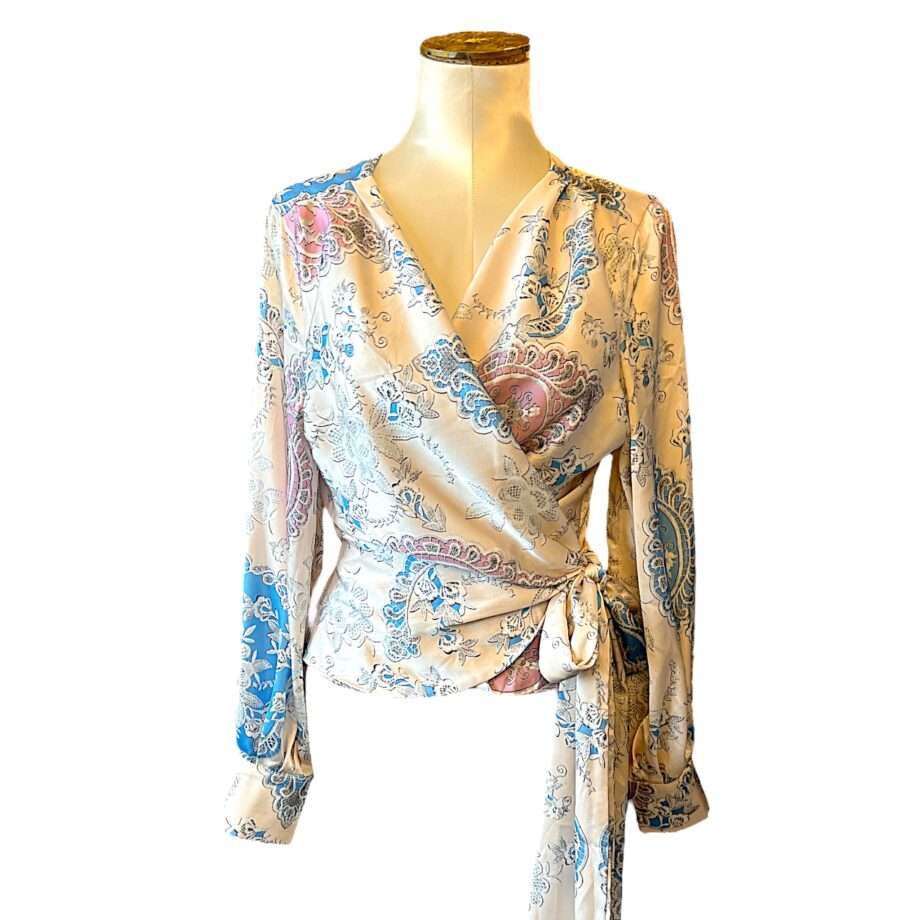 Addy van den Krommenacker satin blouse