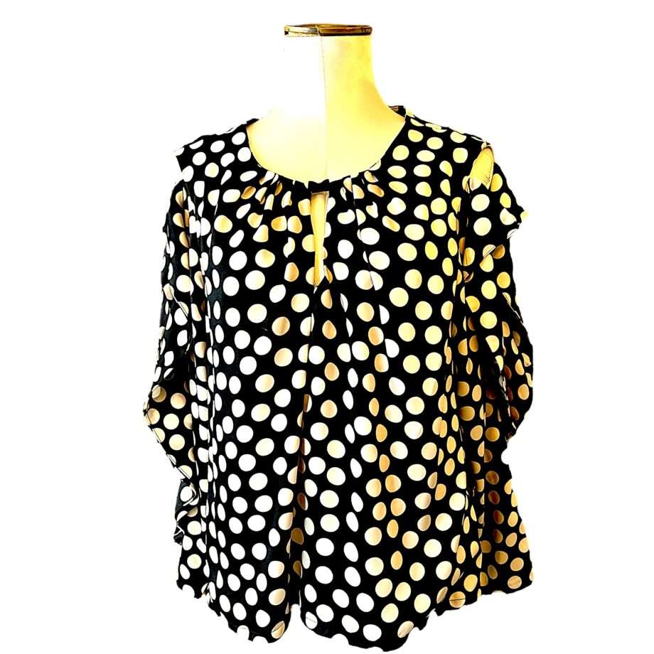 Blouse pois