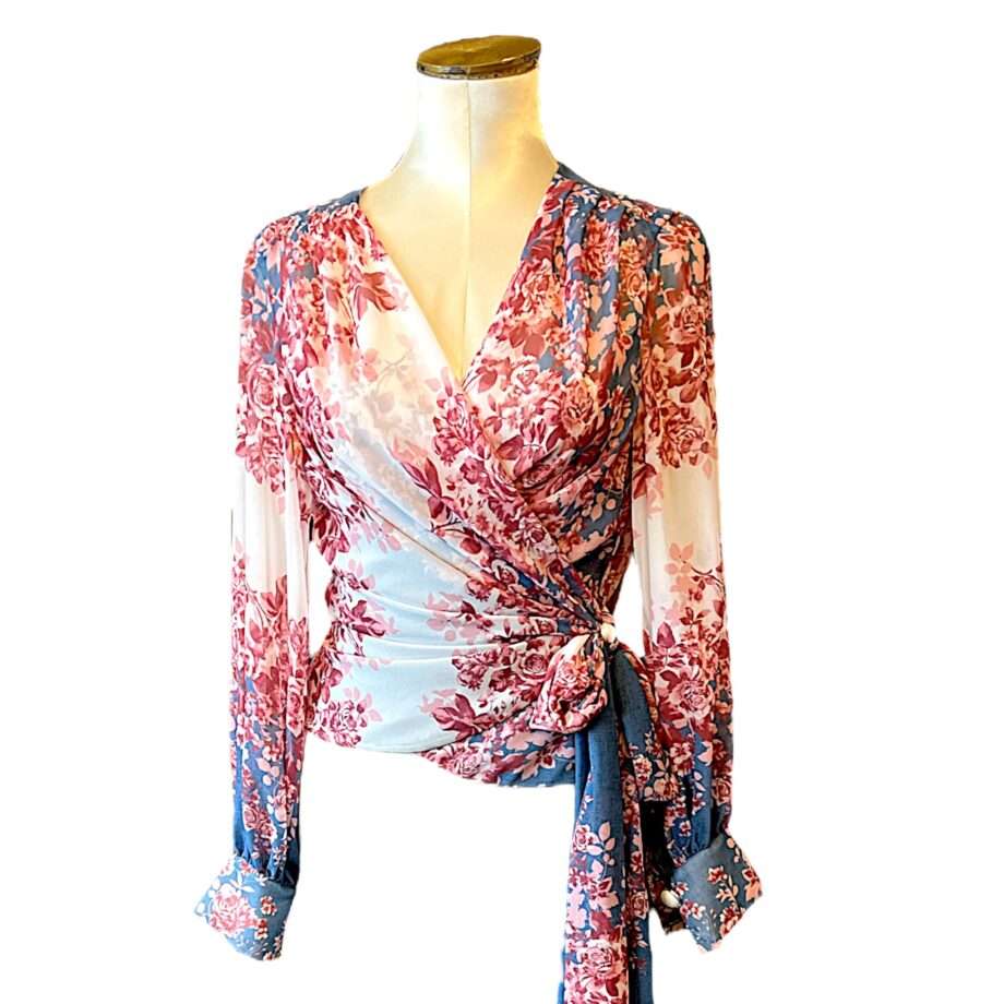 Addy van den Krommenacker wrapblouse Rose